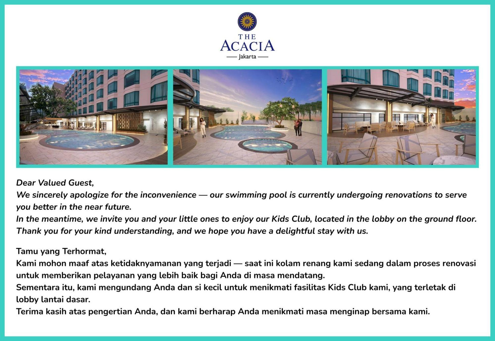 The Acacia Hotel Jakarta Luaran gambar